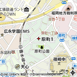 福岡県北九州市小倉北区原町 地図（住所一覧から検索） ：マピオン