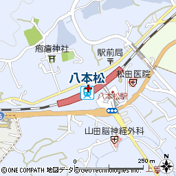 八本松駅 地図・周辺情報：マピオン