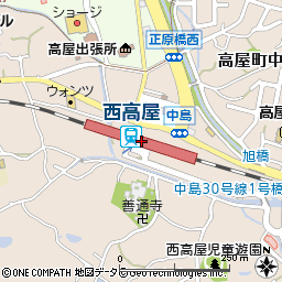 西高屋駅 地図・周辺情報：マピオン