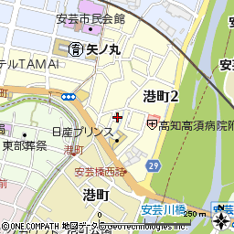 高知県安芸市港町 地図（住所一覧から検索） ：マピオン
