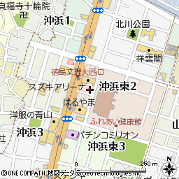 徳島県徳島市沖浜東 地図（住所一覧から検索） ：マピオン
