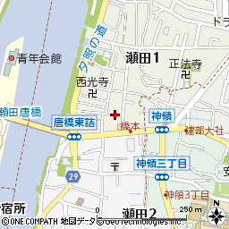 滋賀県大津市瀬田 地図（住所一覧から検索） ：マピオン