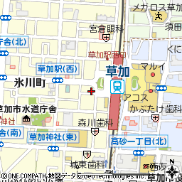 埼玉県草加市氷川町2122 地図（住所一覧から検索） ：マピオン