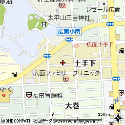 秋田県秋田市広面土手下 地図（住所一覧から検索） ：マピオン