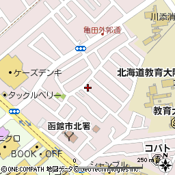 北海道函館市美原3丁目 地図（住所一覧から検索） ：マピオン