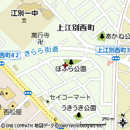 北海道江別市上江別西町 地図（住所一覧から検索） ：マピオン