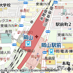 岡山駅 地図・周辺情報：マピオン