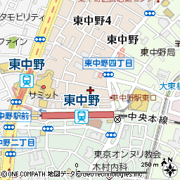 東京都中野区東中野 地図（住所一覧から検索） ：マピオン