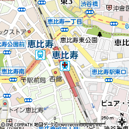 恵比寿駅 地図・周辺情報：マピオン