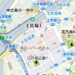 大阪府大阪市西区北堀江１丁目１８の地図 マピオントラベル