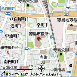 徳島県徳島市の地図 住所一覧検索｜地図マピオン