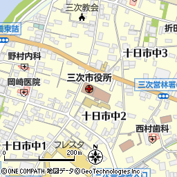 広島県三次市の地図 住所一覧検索｜地図マピオン