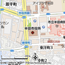 愛知県半田市の地図 住所一覧検索｜地図マピオン