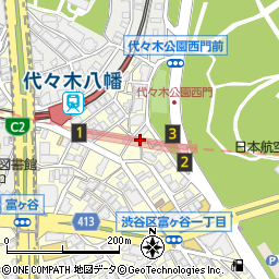 代々木公園駅（東京都渋谷区）駅・路線から地図を検索｜マピオン