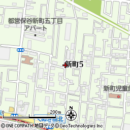 東京都西東京市新町の地図 住所一覧検索｜地図マピオン