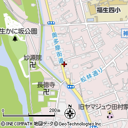 東京都福生市福生1210-21の地図 住所一覧検索｜地図マピオン