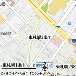 北海道札幌市白石区東札幌２条1丁目の地図 住所一覧検索｜地図マピオン