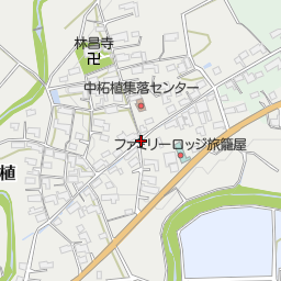 中柘植集落センター前 伊賀市 バス停 の地図 地図マピオン