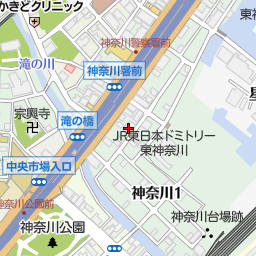 ガウランド 横浜市神奈川区 アパート の地図 地図マピオン