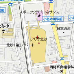 台北厨房 アリオ北砂店 江東区 中華料理 の地図 地図マピオン