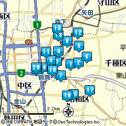 今池駅（愛知県名古屋市千種区）周辺の自転車屋一覧｜マピオン電話帳