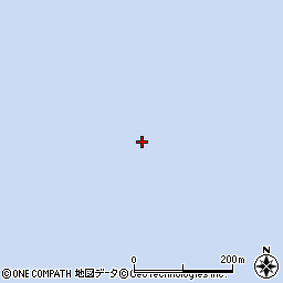 東京都小笠原村沖ノ鳥島周辺の地図