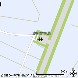 竹富町役場　波照間空港管理事務所周辺の地図