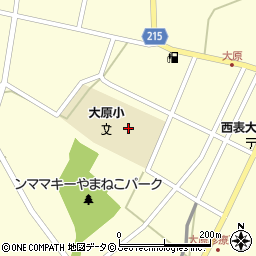 竹富町立大原小学校周辺の地図