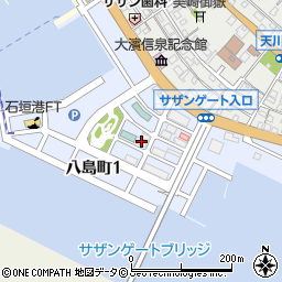 沖縄県石垣市八島町1丁目3周辺の地図