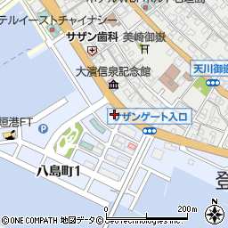 沖縄県石垣市八島町1丁目1-2周辺の地図