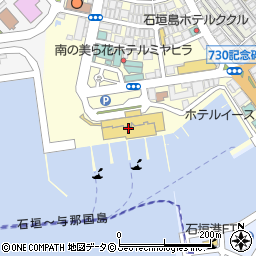 南西観光株式会社竹富島グラスボート周辺の地図