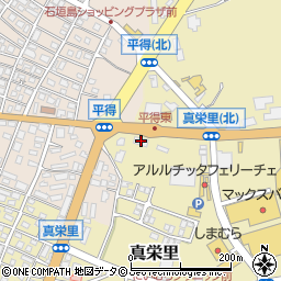 株式会社グリーンフォレス　ト石垣支店周辺の地図