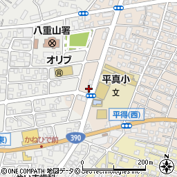 安里部品店周辺の地図
