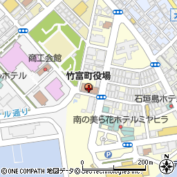 竹富町観光協会周辺の地図
