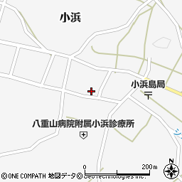 沖縄県八重山郡竹富町小浜21周辺の地図