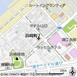 沖縄県石垣市浜崎町2丁目2-9周辺の地図