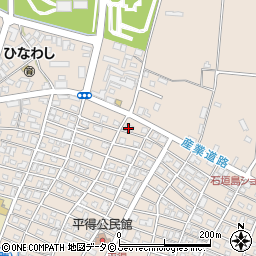 ファミリーマート石垣平得店周辺の地図