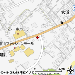 ファミリーマート石垣大浜南店周辺の地図