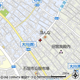 日本キリスト教団八重山中央教会周辺の地図