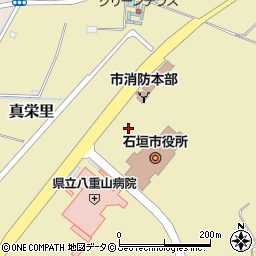 沖縄銀行石垣市役所 ＡＴＭ周辺の地図