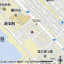 沖縄県石垣市新栄町周辺の地図