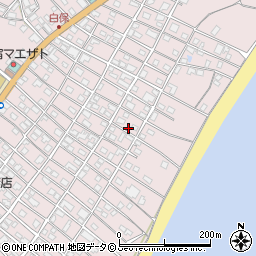 沖縄県石垣市白保48周辺の地図