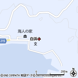 竹富町立白浜小学校周辺の地図