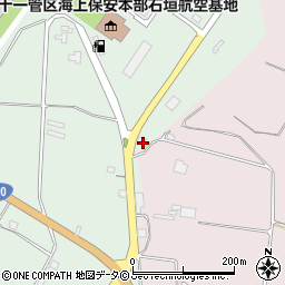 ニッポンレンタカー石垣空港営業所周辺の地図