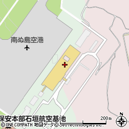 八重山警察署石垣空港警備派出所周辺の地図