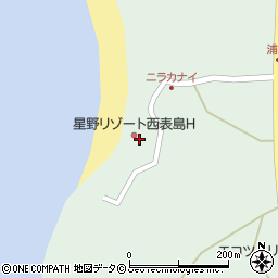 星野リゾート西表島ホテル周辺の地図