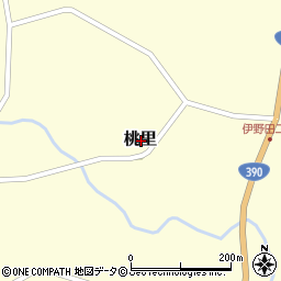 沖縄県石垣市桃里周辺の地図