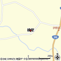 沖縄県石垣市桃里周辺の地図