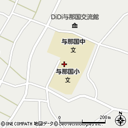 与那国町立与那国小学校周辺の地図