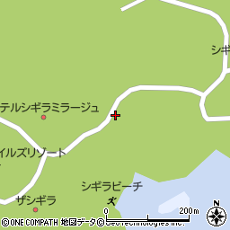 シギラビーチハウス周辺の地図